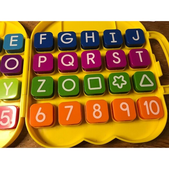 Learning Resources AlphaBee Activity Set Letters Numbers Case Homeschool Bee - Picture 4 of 9